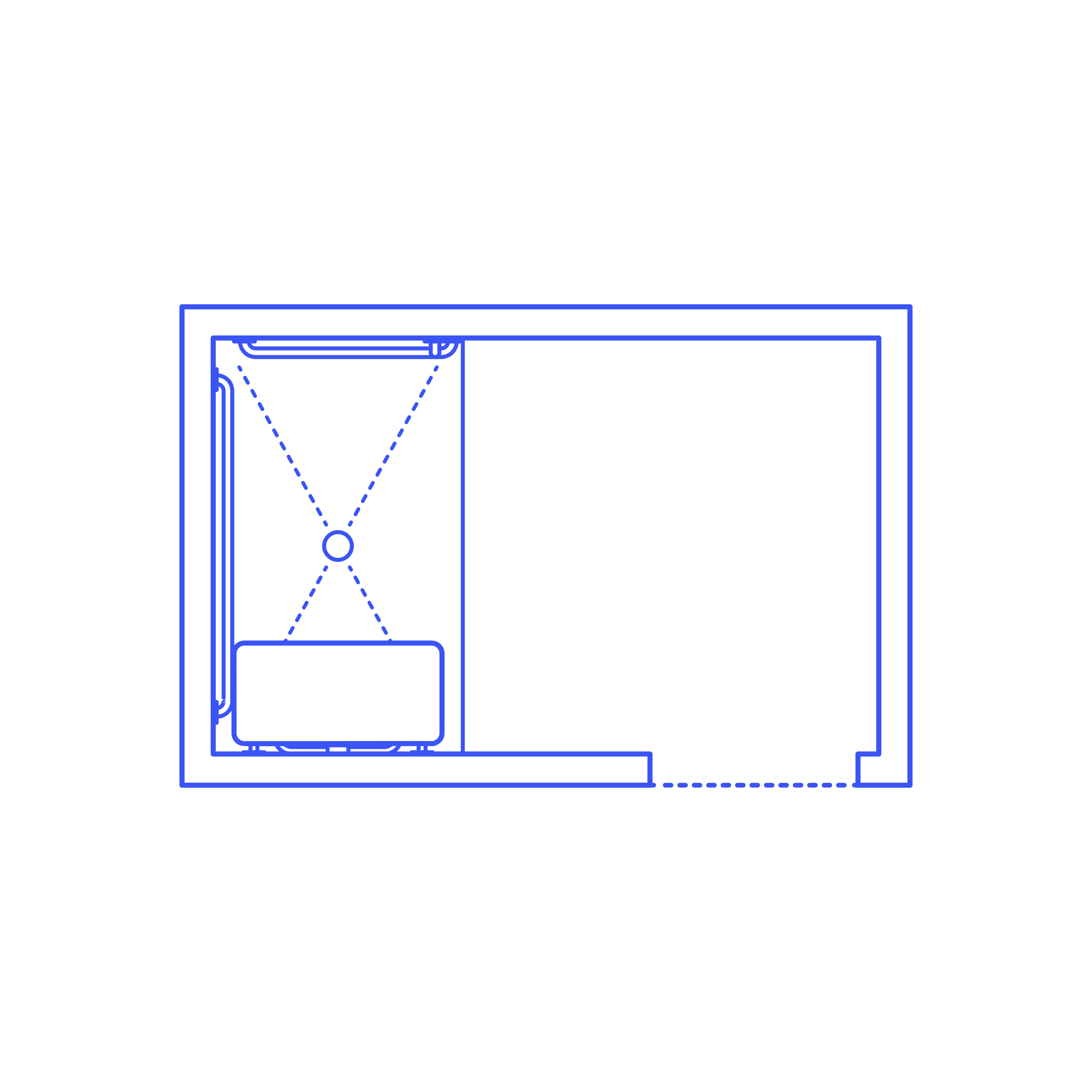Layouts Bathrooms Quarter Accessible Shower Seat Drawing Svg Vector Free Vectors
